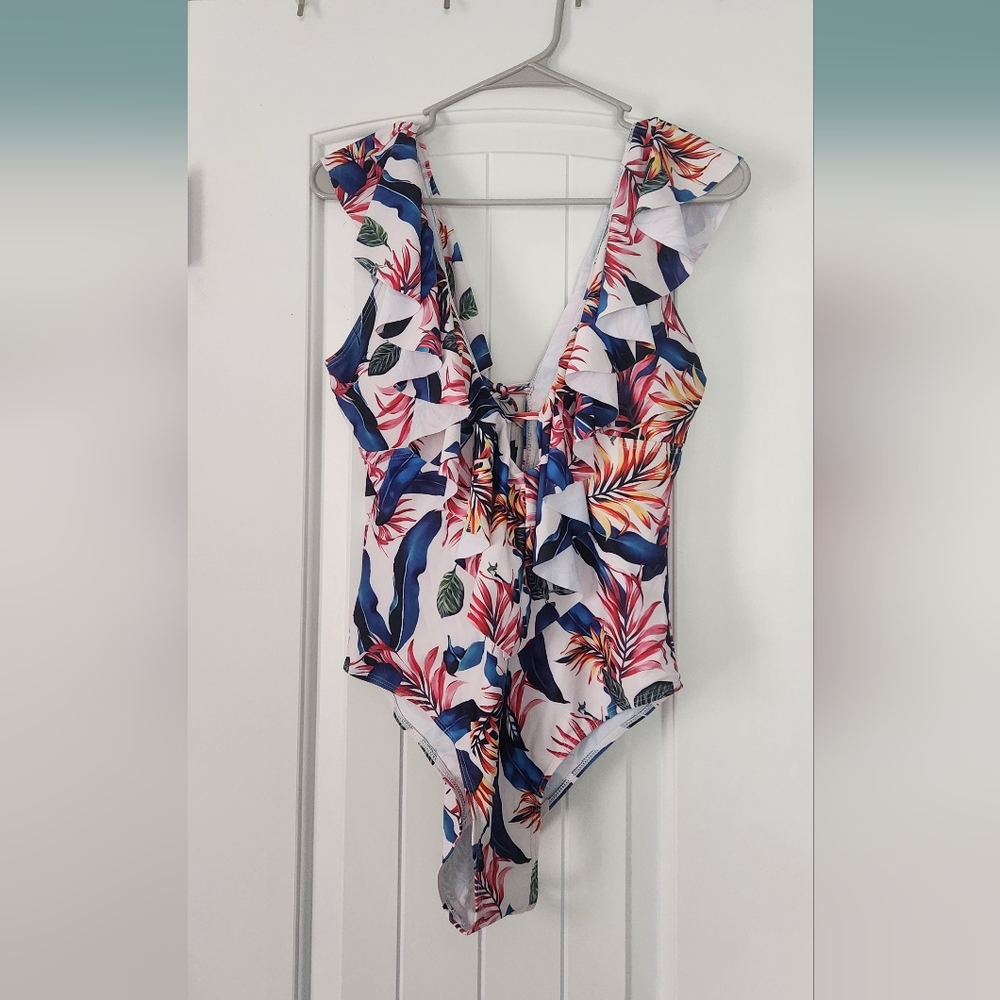 Floral One-Piece Swimsuit